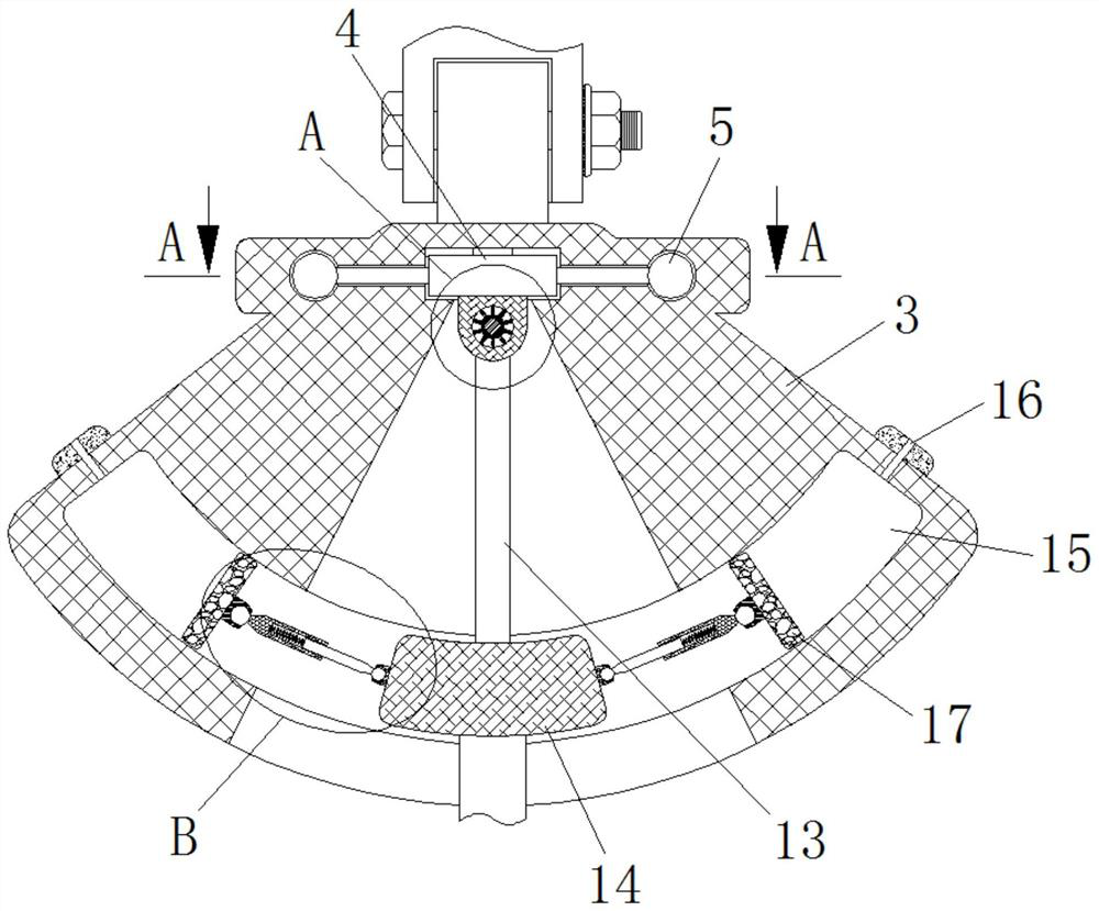 Automobile data recorder mounting device for new energy automobile