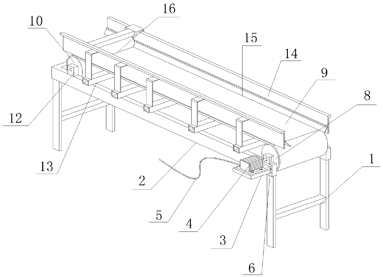 Garment processing conveying facility with cleaning function