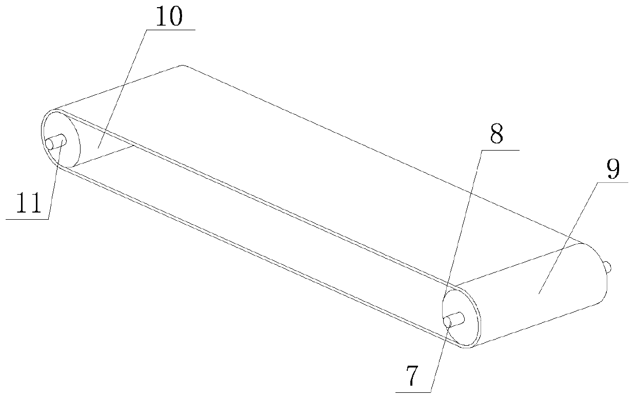 Garment processing conveying facility with cleaning function