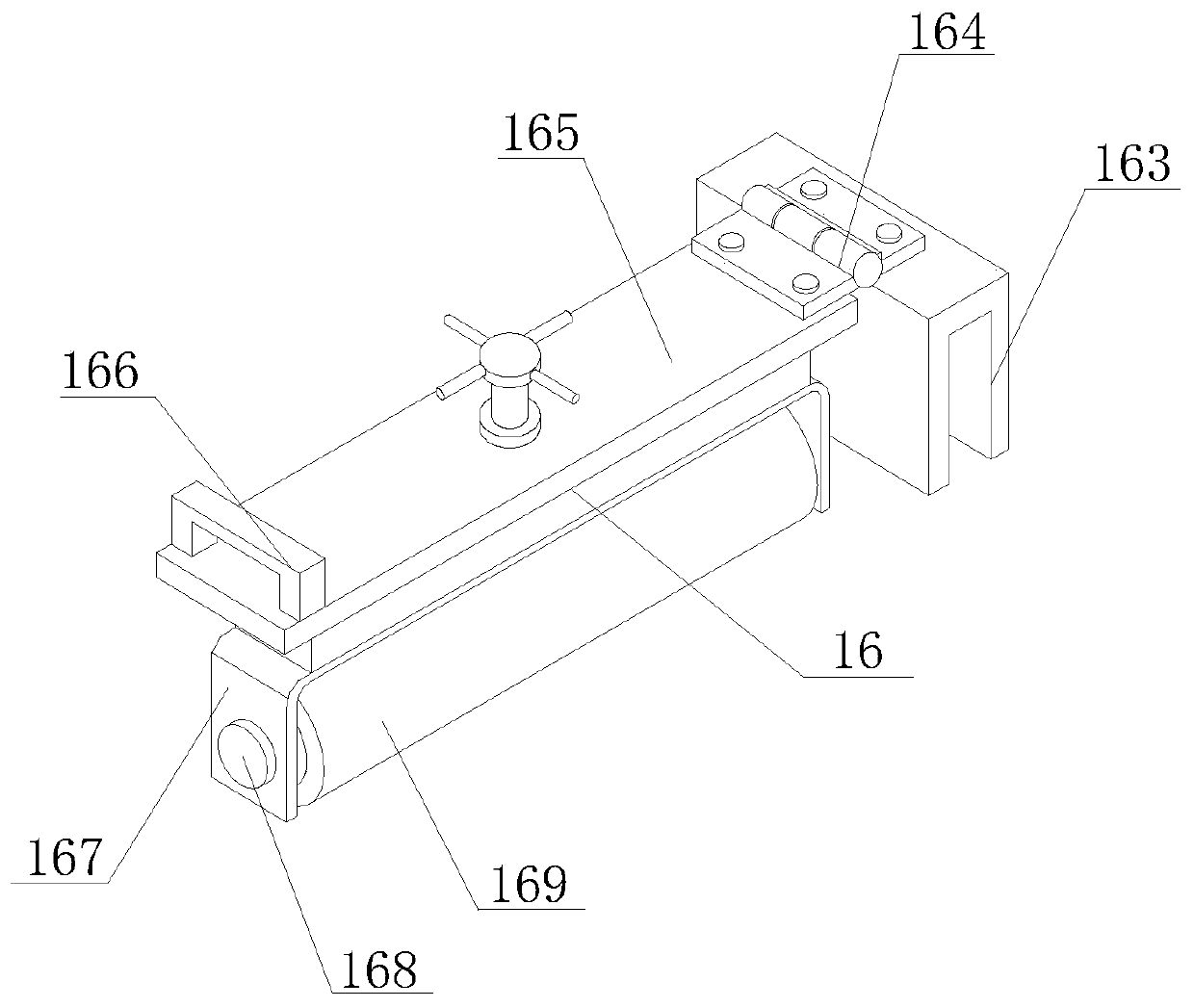 Garment processing conveying facility with cleaning function