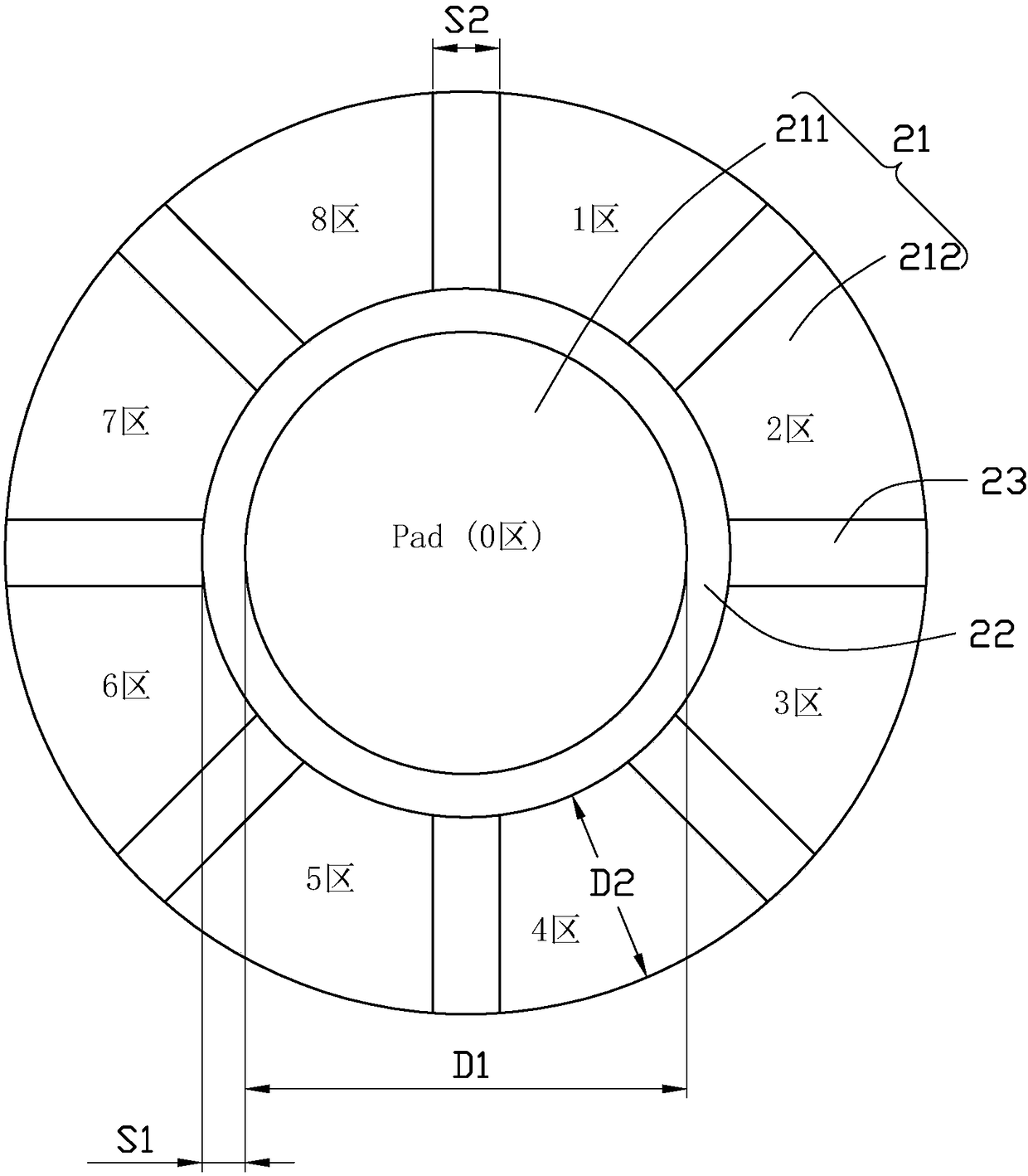 Testing board and method for adjusting and calibrating position of probe