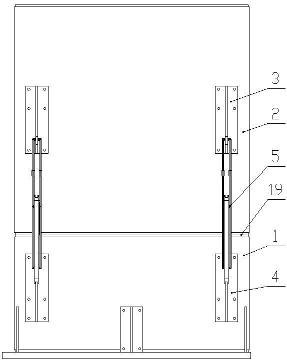 Device capable of conveniently vertically aligning and positioning steel concrete composite tube during tower crane hoisting