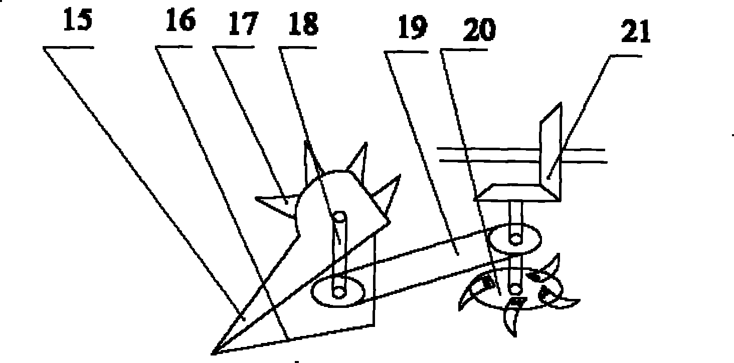 Ramie combine harvester