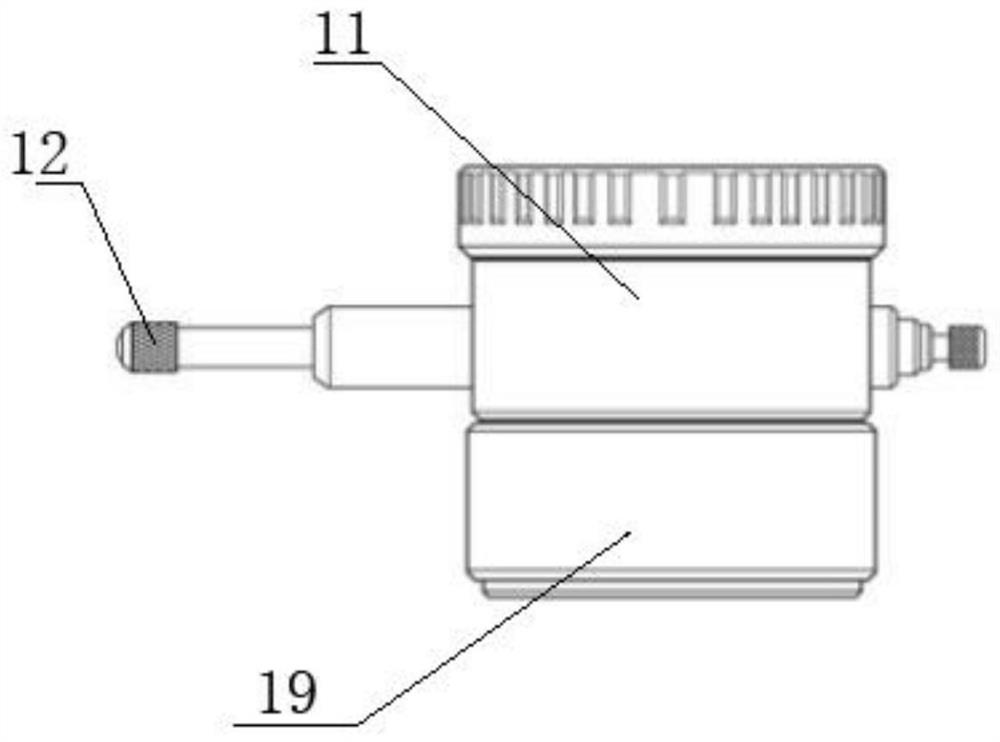 Device for testing slip resistance of ceramic tile adhesive