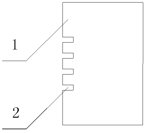 High-power non-inductive wire-wound resistor