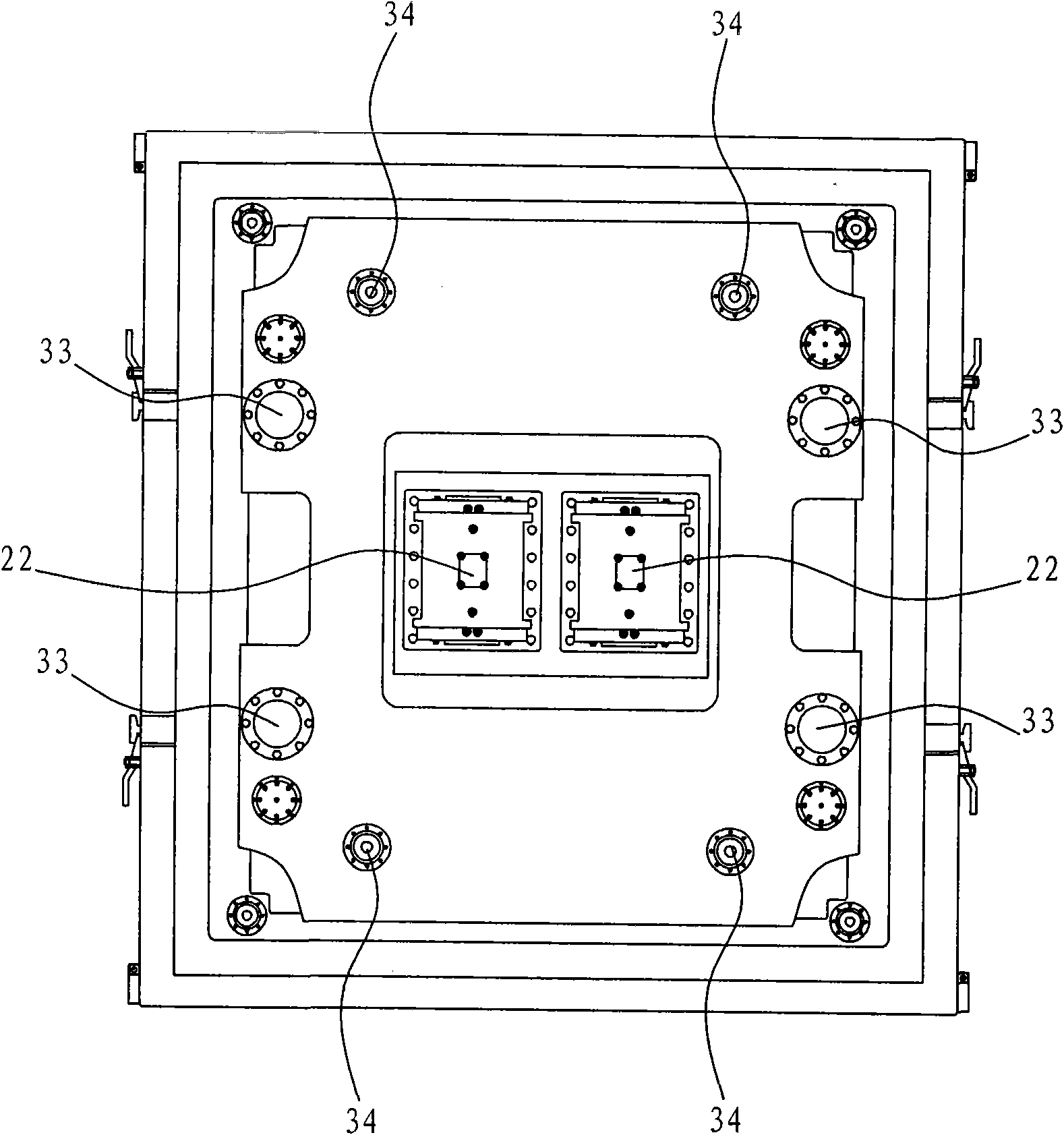 Method and equipment for pressing granulated aggregate into synthetic plate