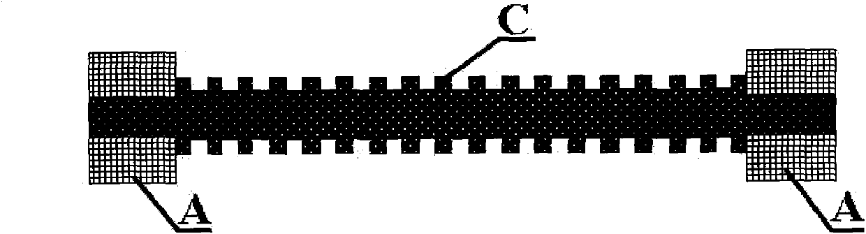 Bipolar plate of redox flow battery