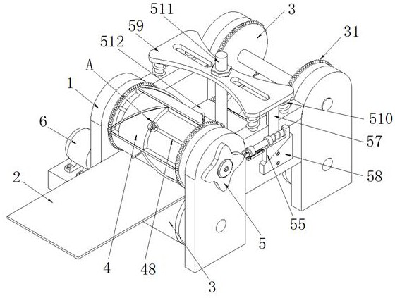 Hobbing mill for cutting and forming woodwork PET (Polyethylene Terephthalate) plate