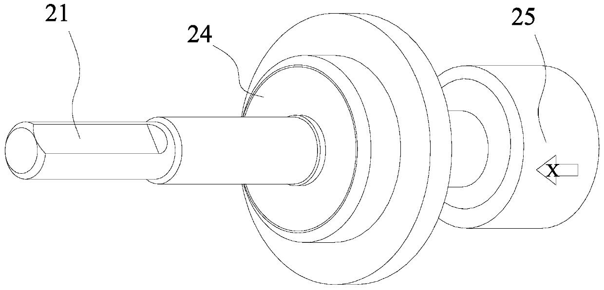 Handle assembly and electric toothbrush