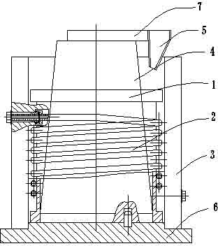 Casting method of water-cooling aluminum engine base embedded with support