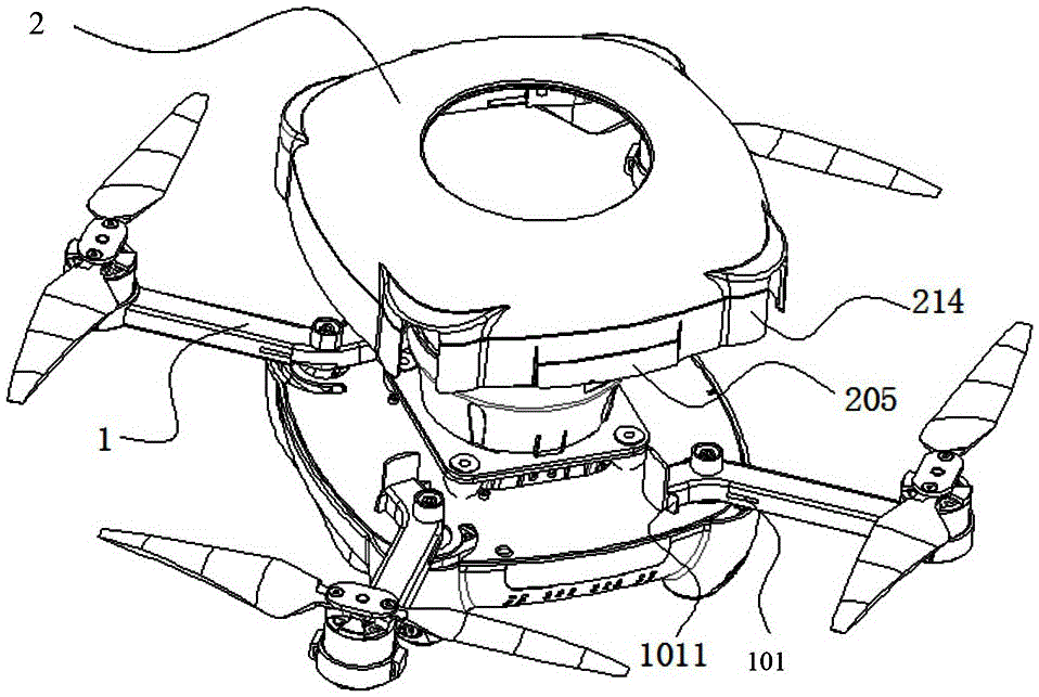 A multi-rotor UAV