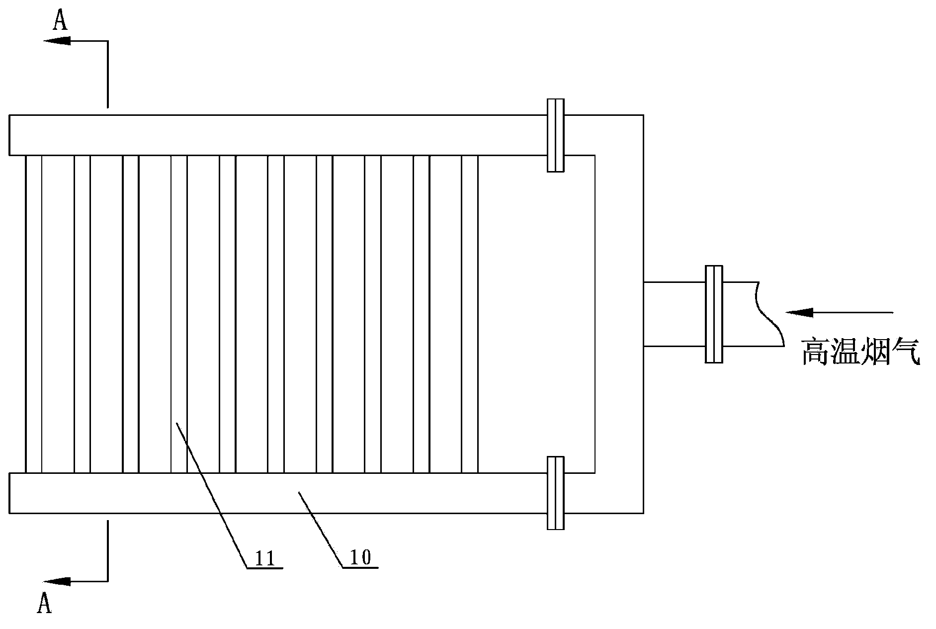 Gas turbine energy saving type incoming gas anti-icing apparatus