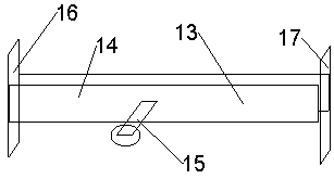 Silk wadding quilt cutting platform device with adjustable light intensity and scale marks