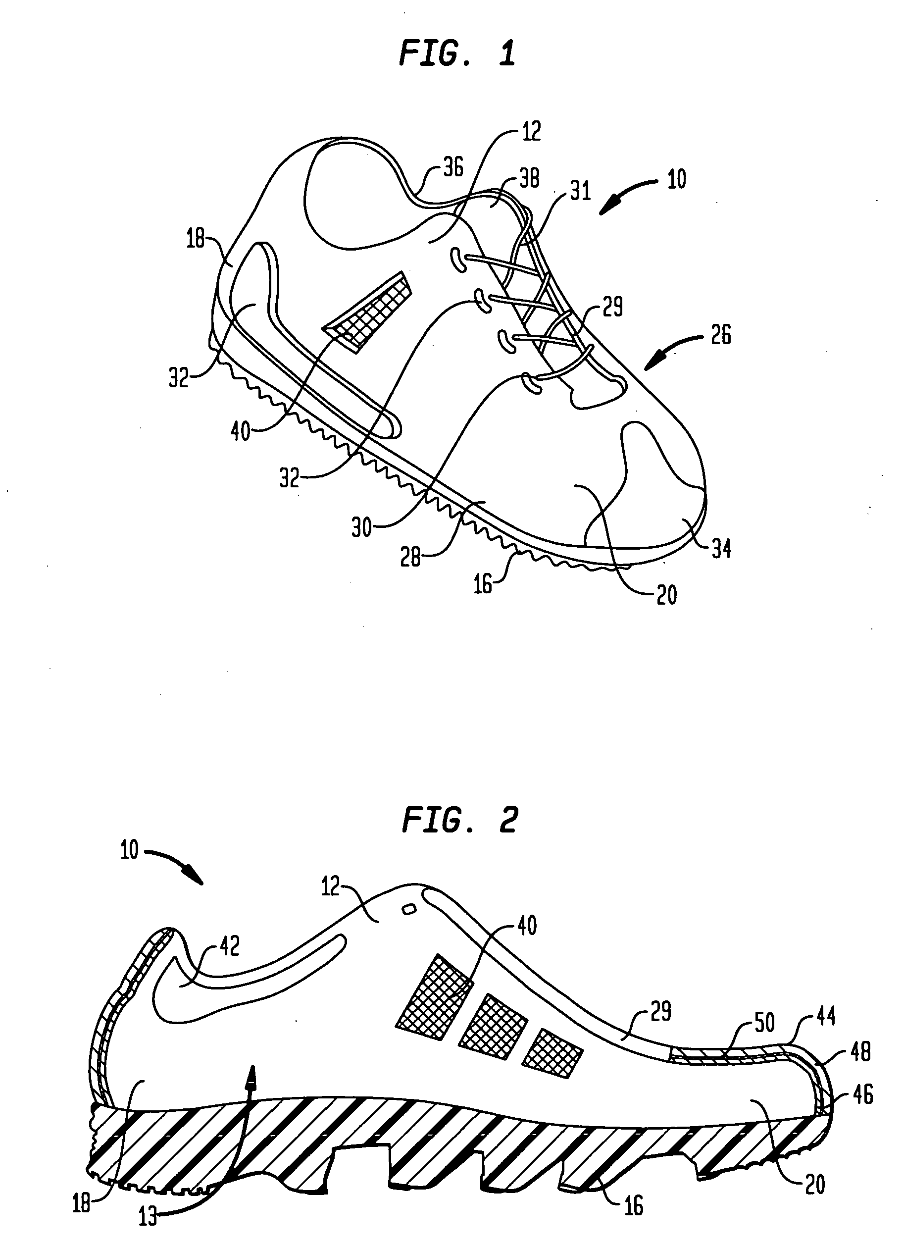 Compression molded footwear and methods of manufacture