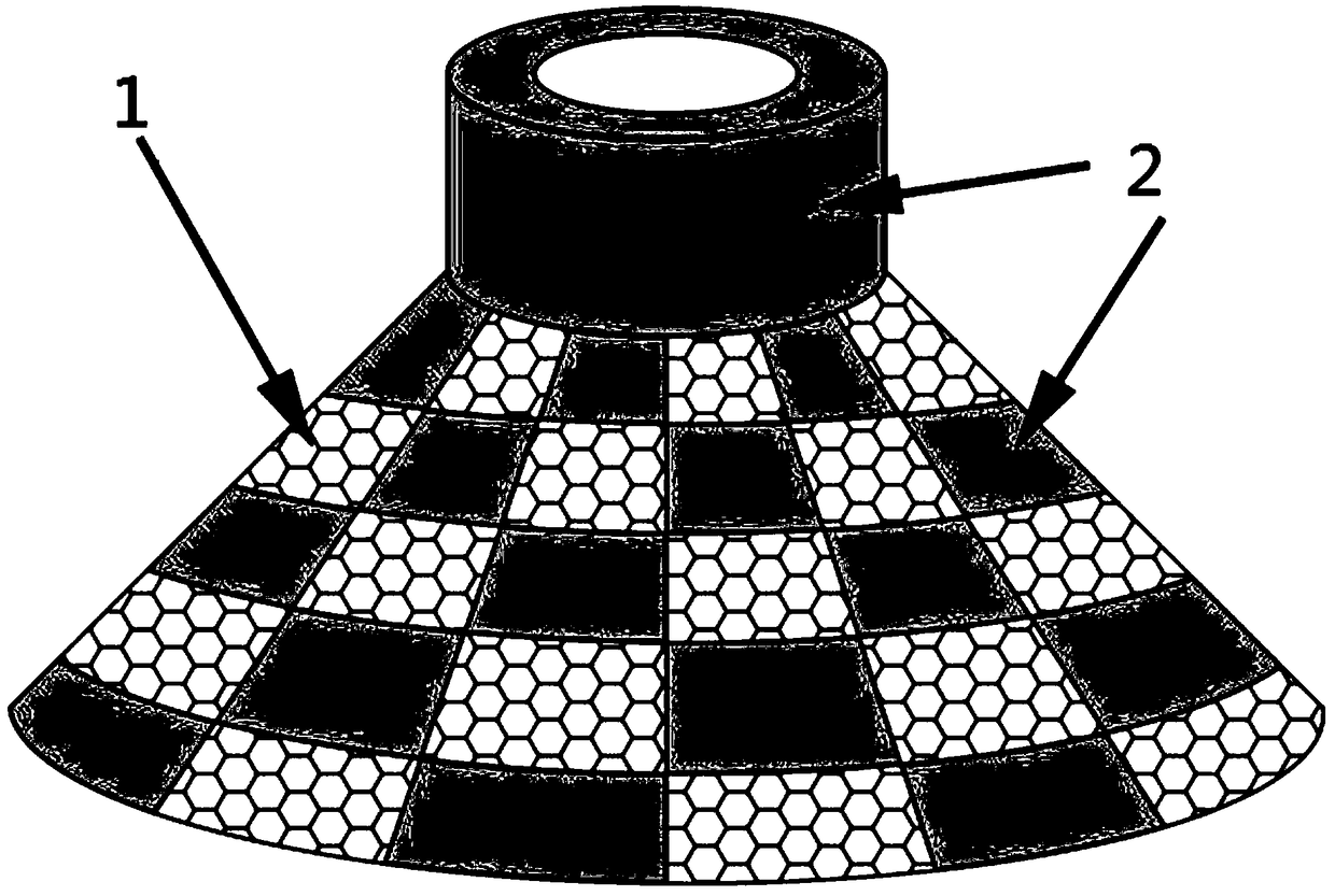 Preparation method of porous meshed ceramic-reinforced steel-based compound broken wall