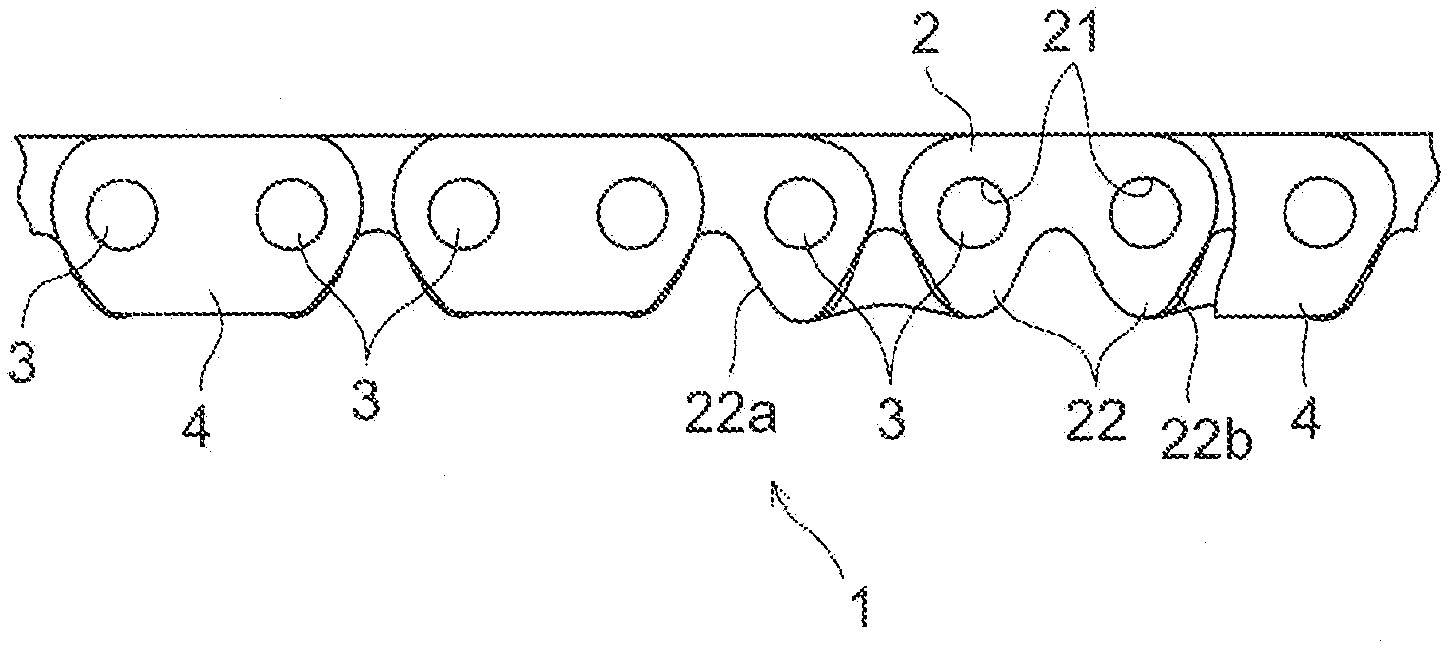 Guide plate and chain