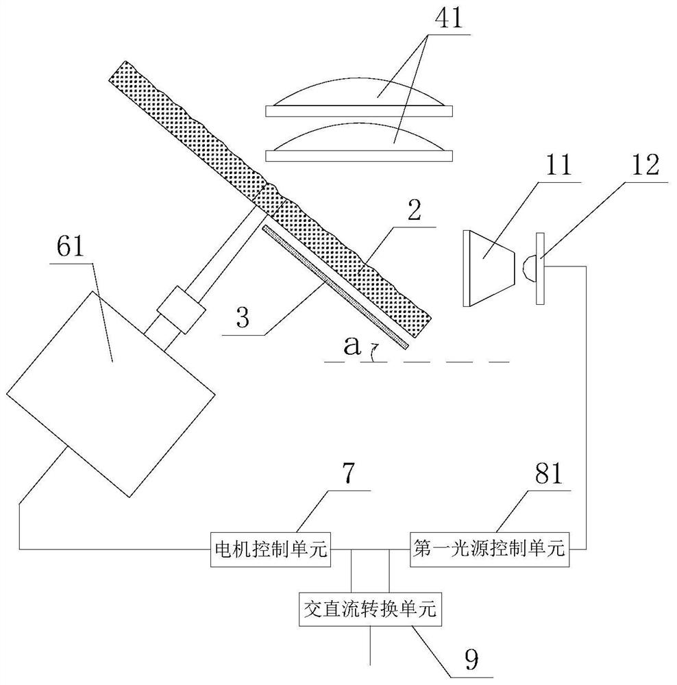 Starry sky projection lamp and starry cloud generation method thereof