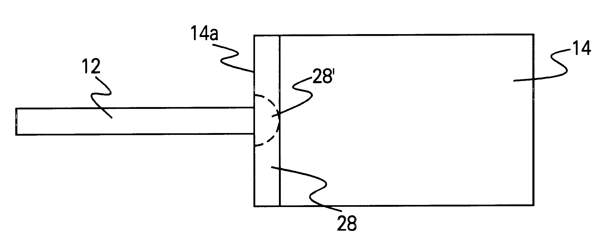 Fabrication of collimators employing optical fibers fusion-spliced to optical elements of substantially larger cross-sectional areas