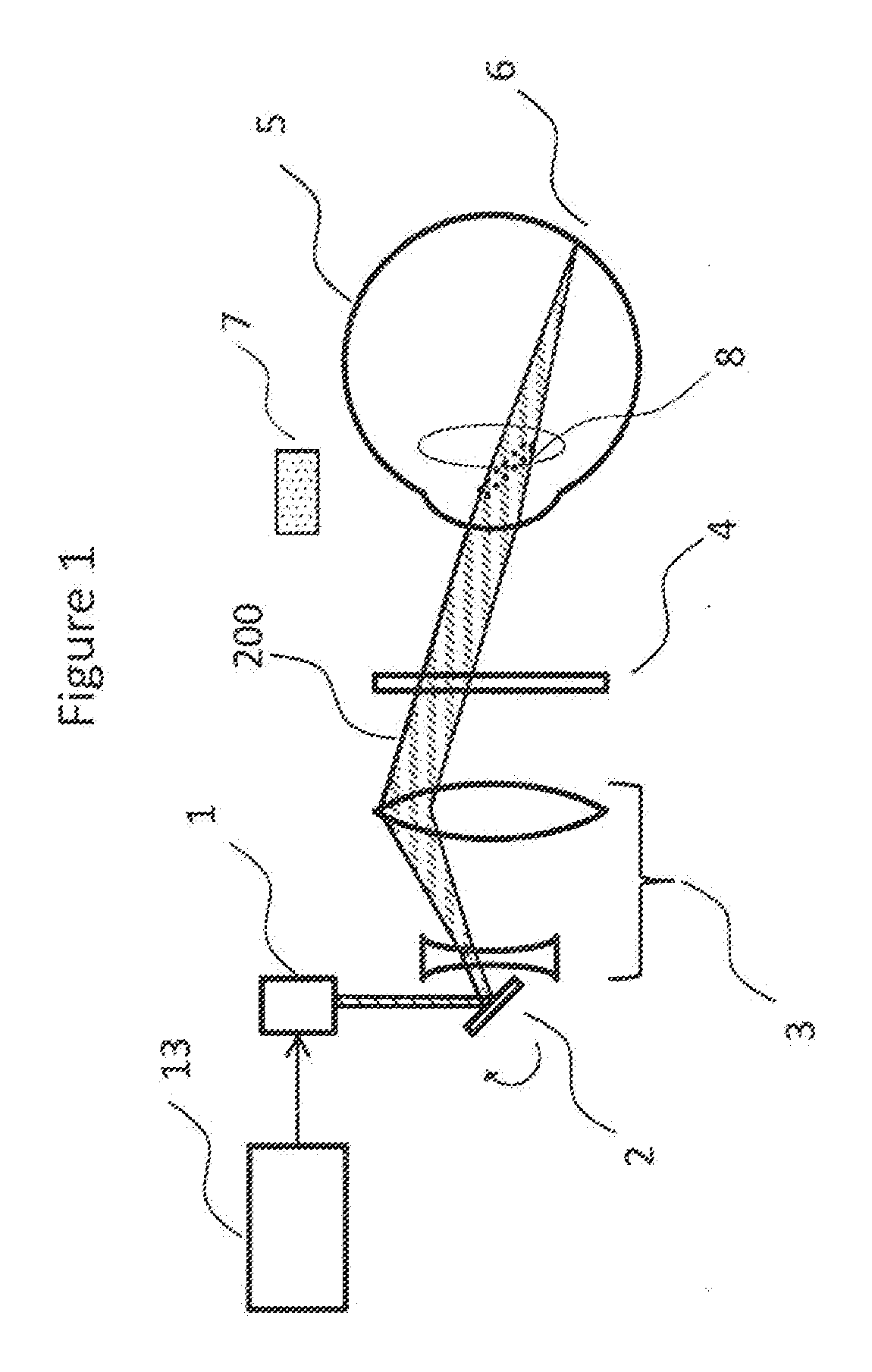 Head mounted display using spatial light modulator to move the viewing zone