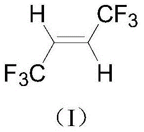 A kind of synthetic method of trans-1,1,1,4,4,4-hexafluoro-2-butene