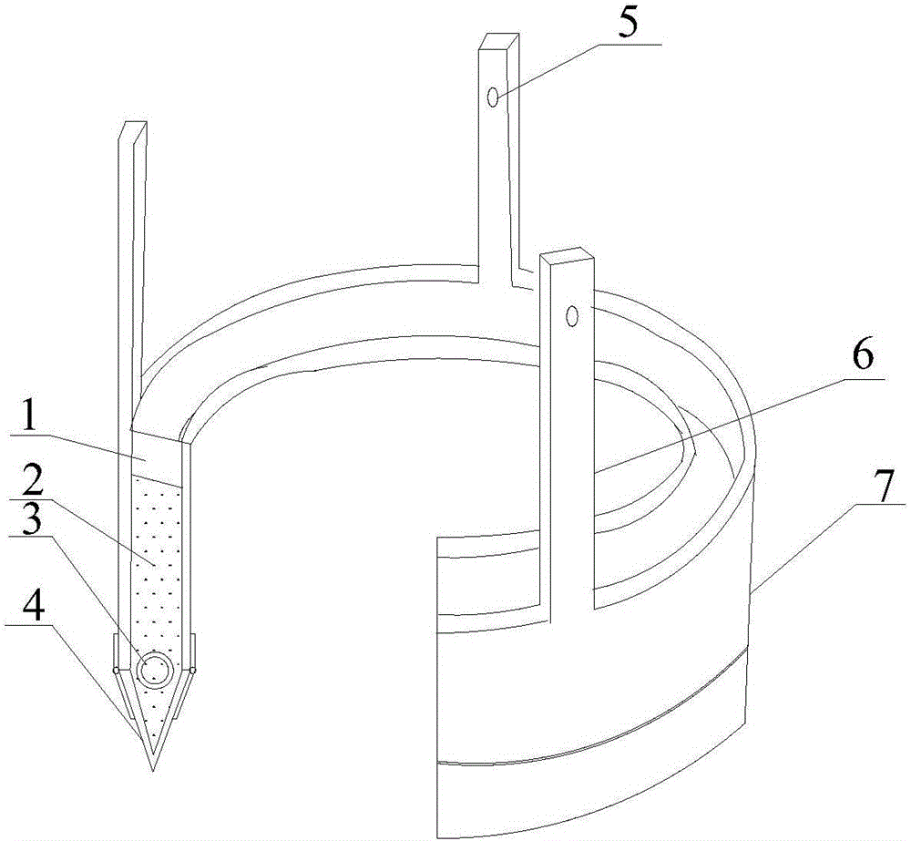 Ice core drilling device