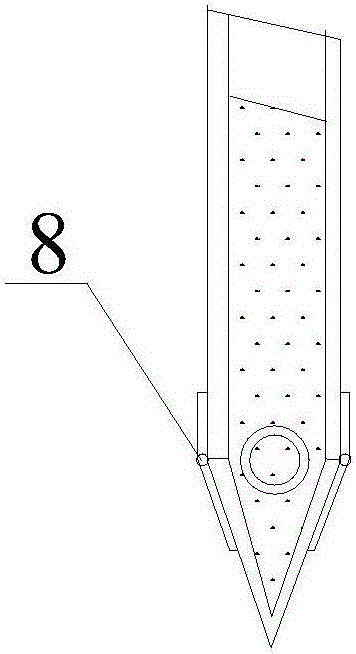 Ice core drilling device