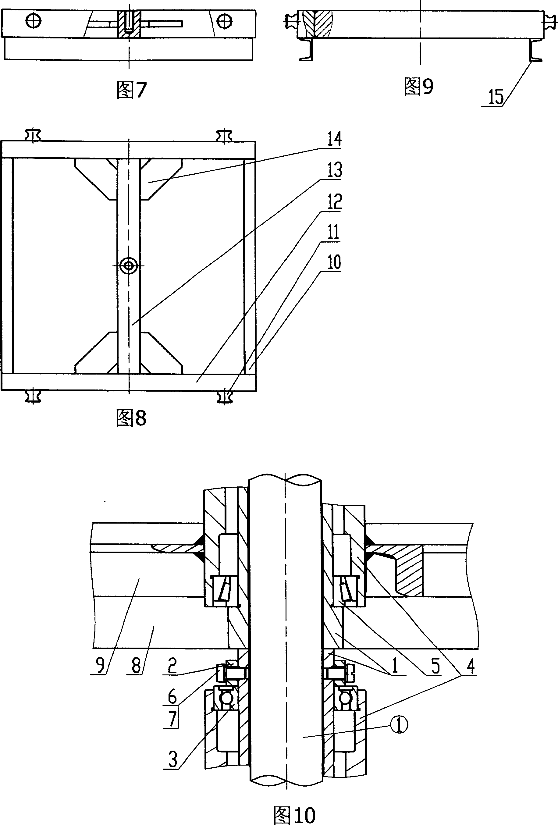 Multilayer independent rotating type manual reel