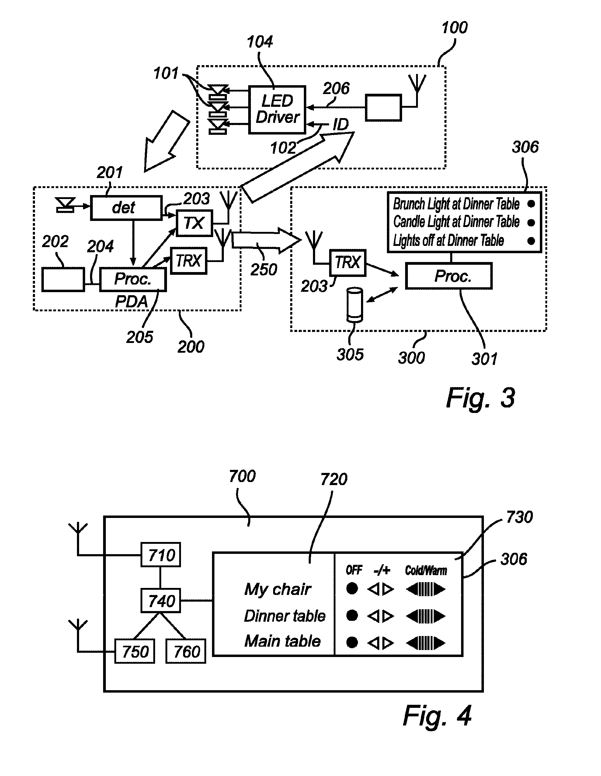 Method and a system for controlling a lighting system