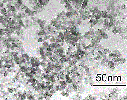 Method for producing nano-titanium dioxide by gelation method