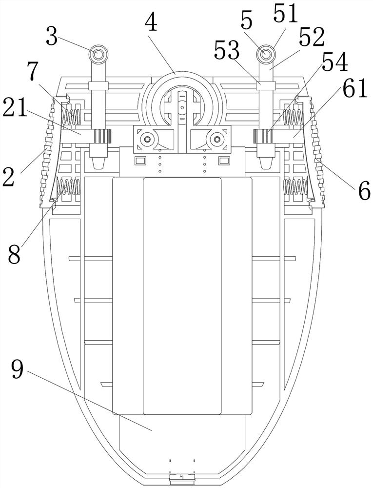 Electric curtain control device