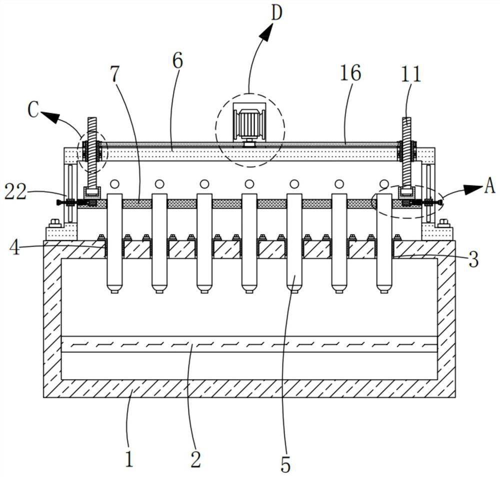 Organic component sintering device for perc solar cell