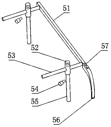 Feeding platform of inkjet coding machine