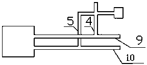 An intelligent conveying device for hub processing