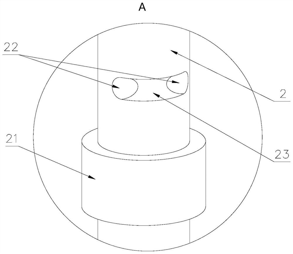 Cable fixing bracket for cable trench