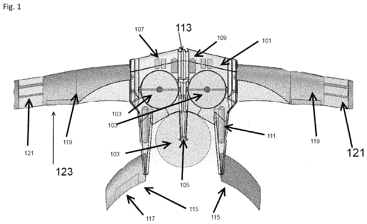 Variable geometry airframe for vertical and horizontal flight