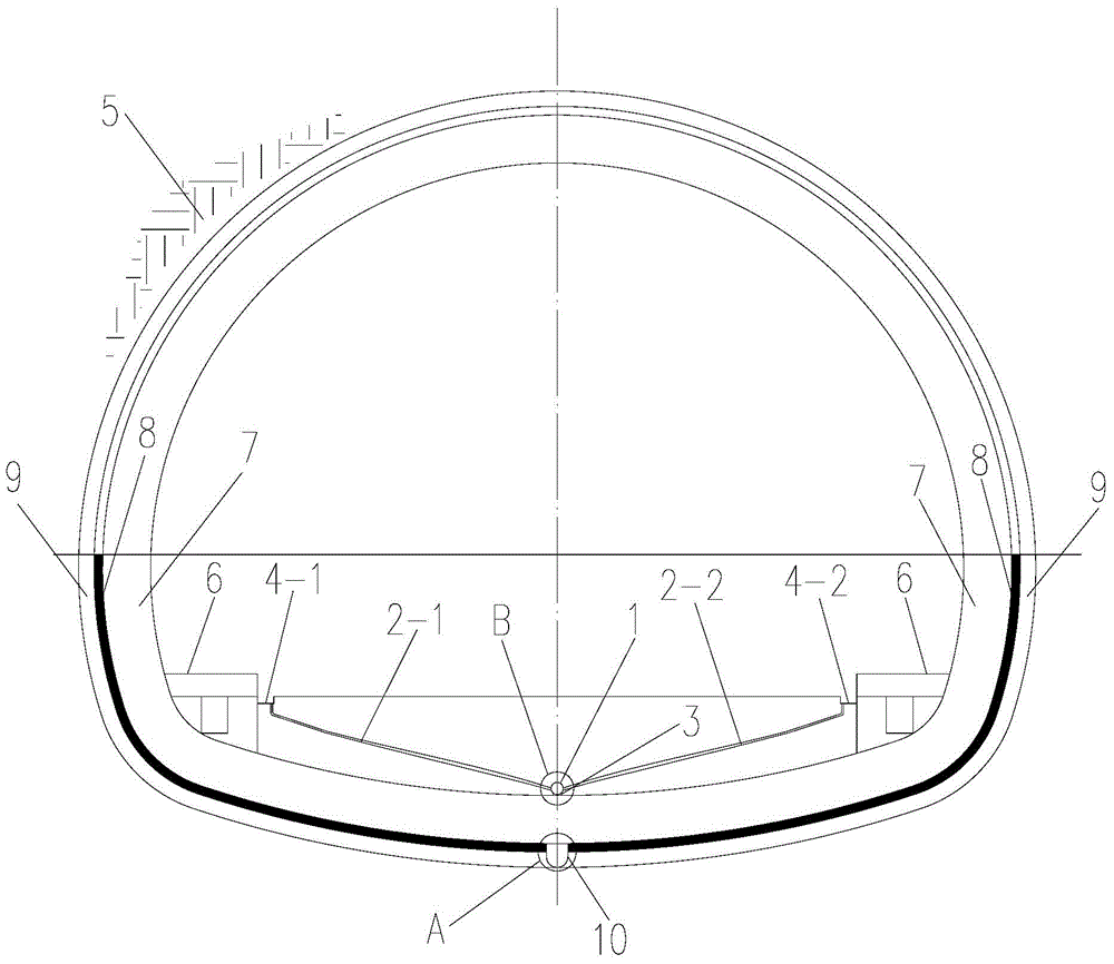 Tunnel diversion composite type waterproof and drainage system as well as construction method and use method thereof