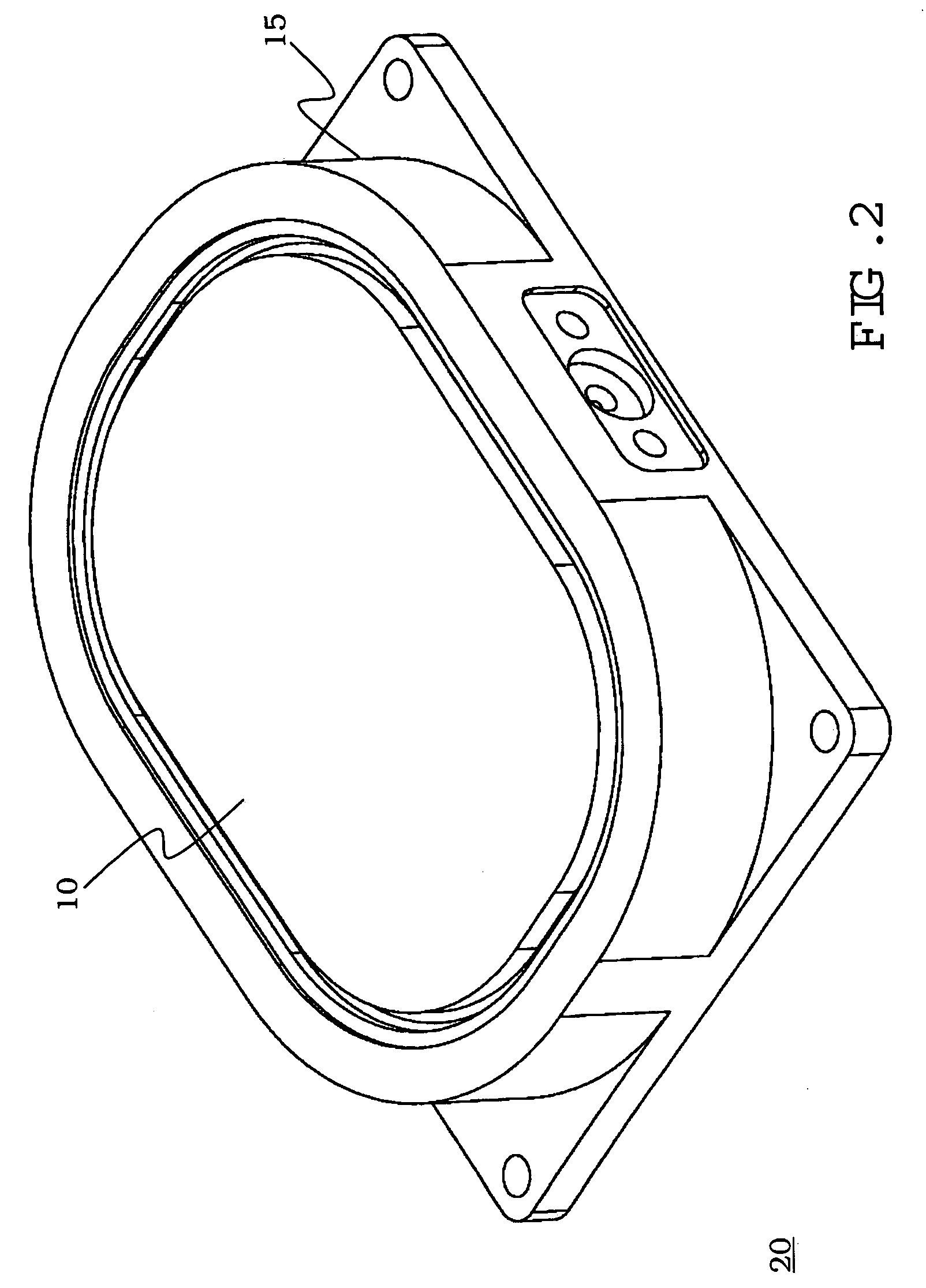 Hermetic lid seal by metal pressing for fiber optic module