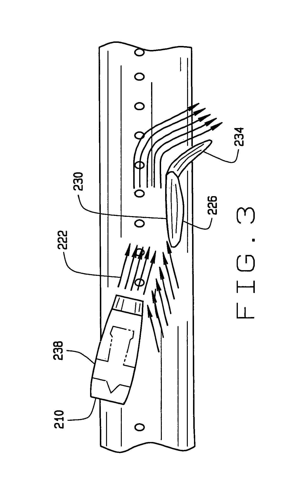 Aircraft with thrust vectoring for switchably providing upper surface blowing