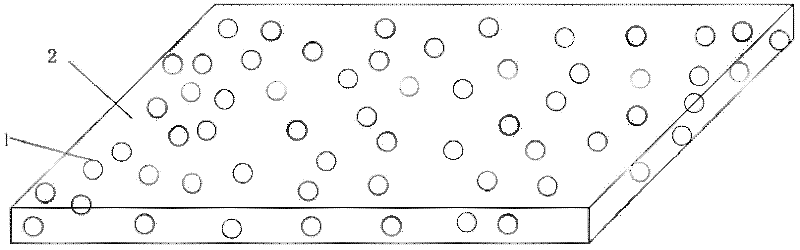 Metamaterial substrate and preparation method thereof