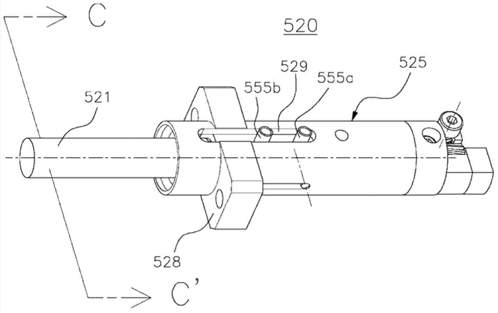 Mold pin for separable molding