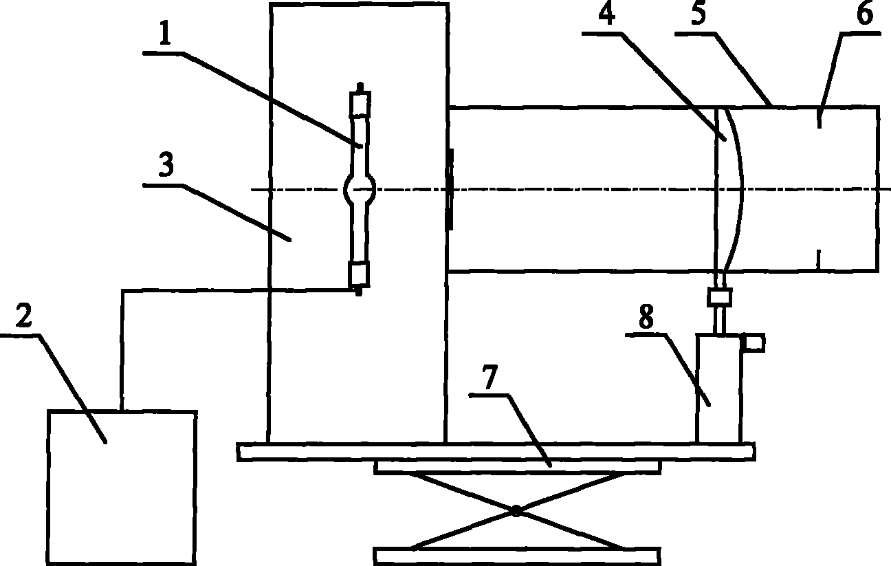 Spectrum irradiance standard light source for ultraviolet optical instrument radiometric calibration