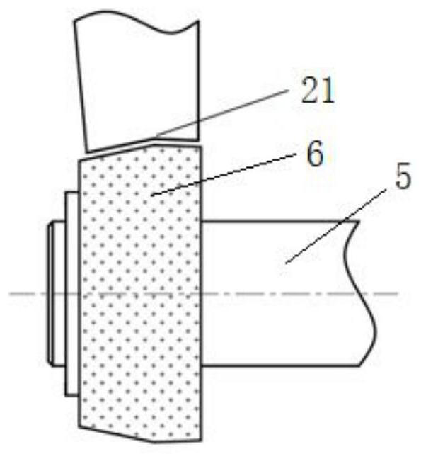 Grinding method of blade tip with complex curved surface for aero-engine