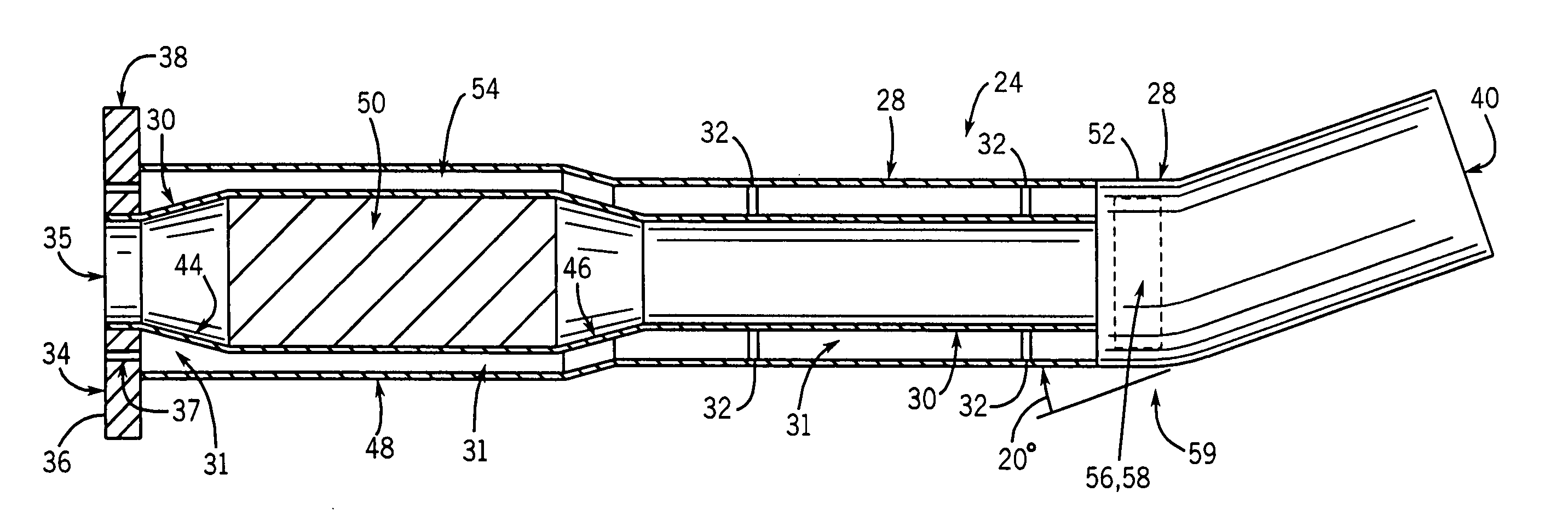 Generator set exhaust processing system and method