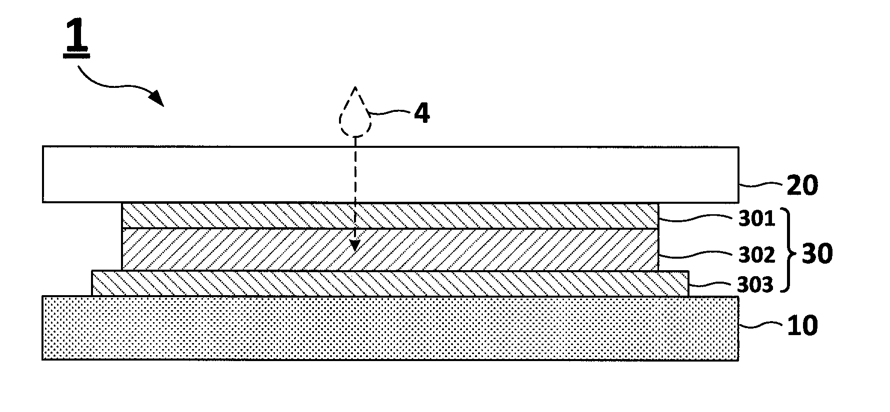 Sensor having chemical inspecting function and the inspecting material contained therein