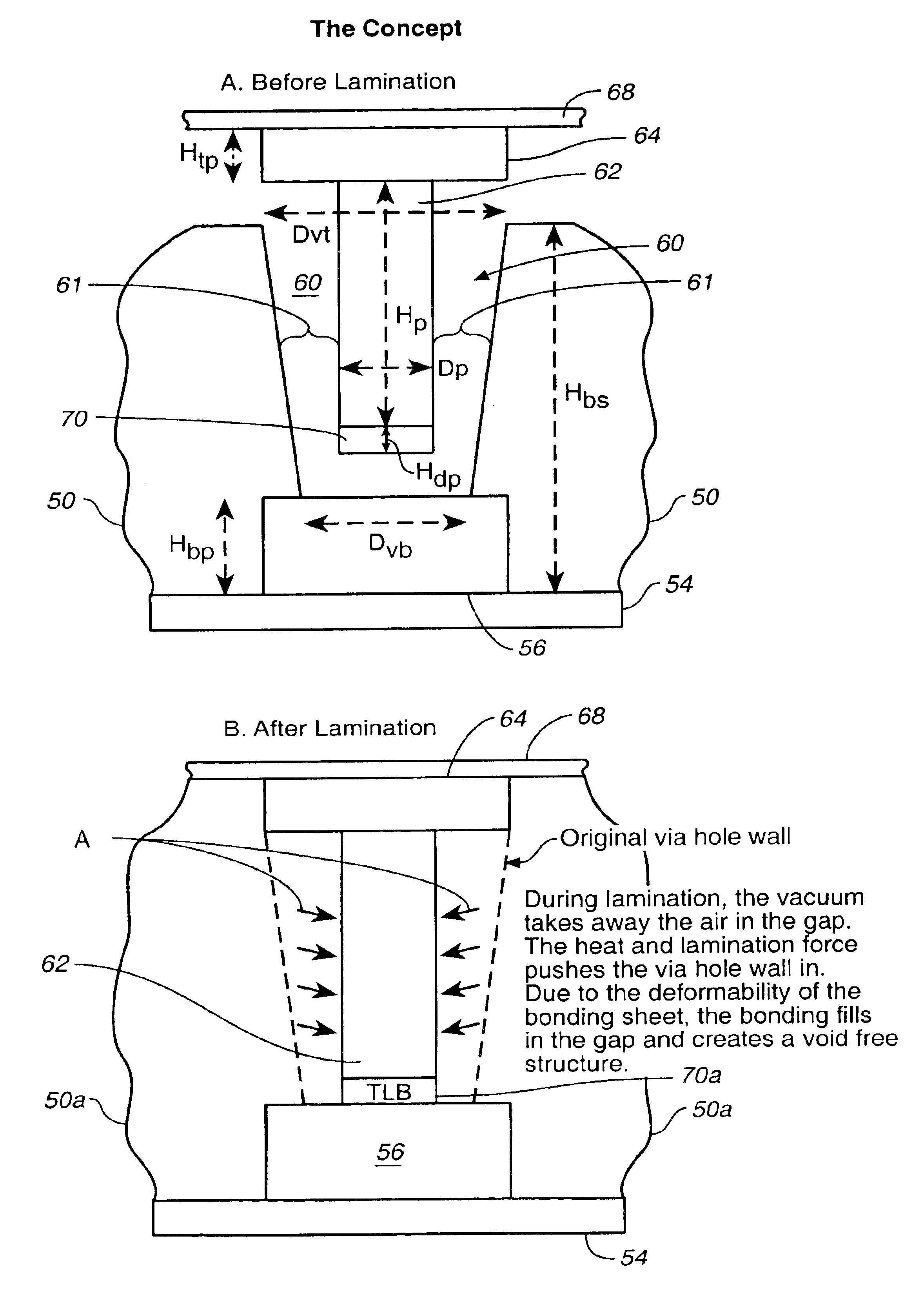 Method for joining conductive structures and an electrical conductive article