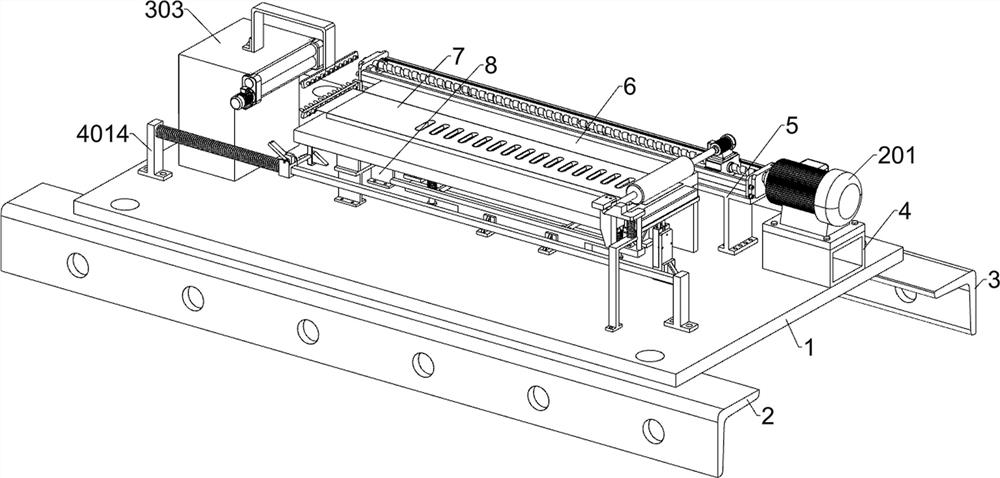 Smart bracelet watchband film tearing equipment with reprocessing function