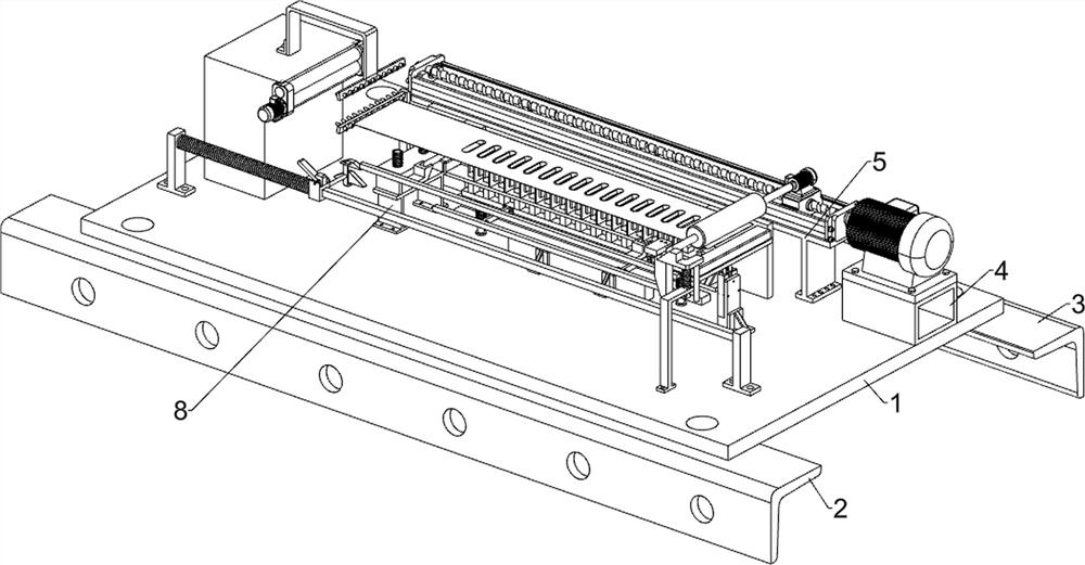 Smart bracelet watchband film tearing equipment with reprocessing function