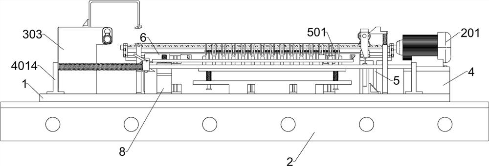 Smart bracelet watchband film tearing equipment with reprocessing function