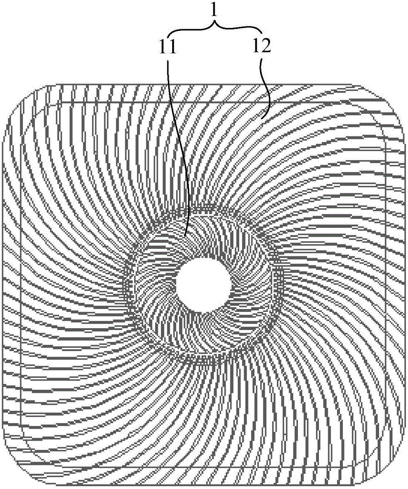 Air outlet grid used for air purifier and air purifier