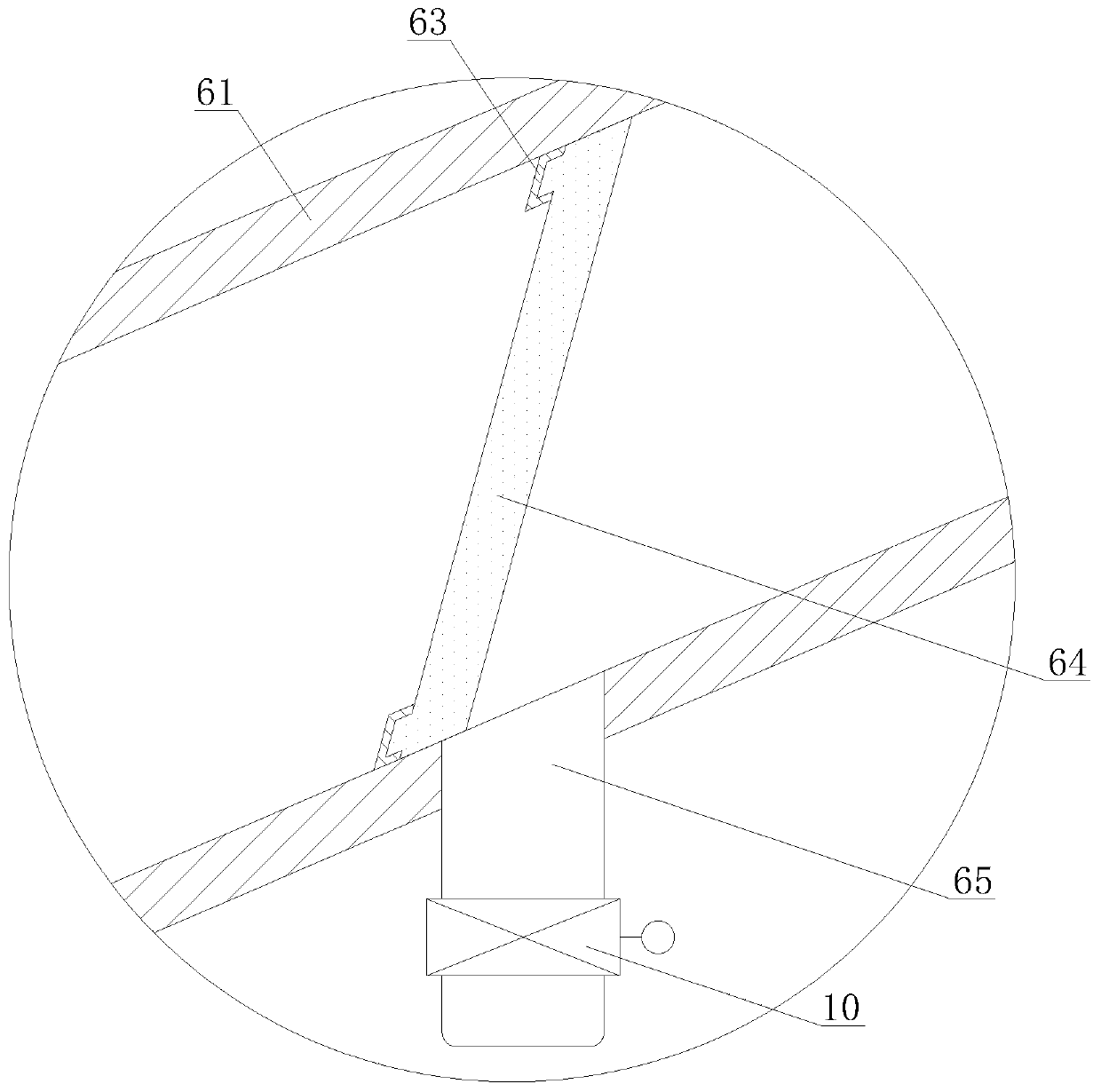 Wet desulfurization and denitrification device and process for high-sulfur-concentration flue gas